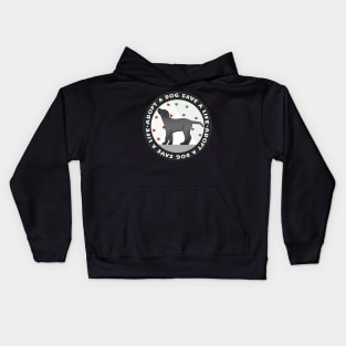 Adopt a dog save a life Kids Hoodie